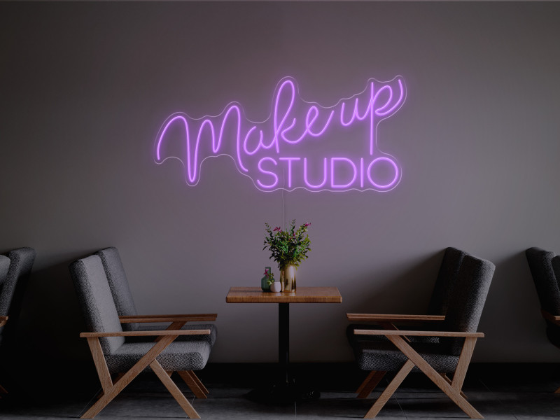 Studio de Maquillage-Signe lumineux au néon LED